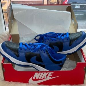Nike Dunk Low Retro Hyper Cobalt- Size 5.5Y / 7 W - worn once, in original box!